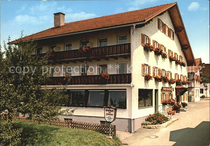 Petersthal Allgaeu Gasthof Pension Sonne