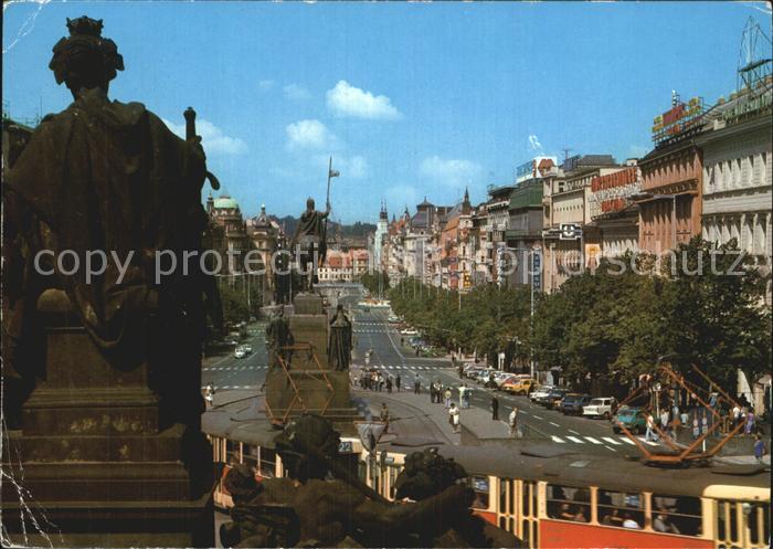 Praha Prahy Prague Wenzelsplatz