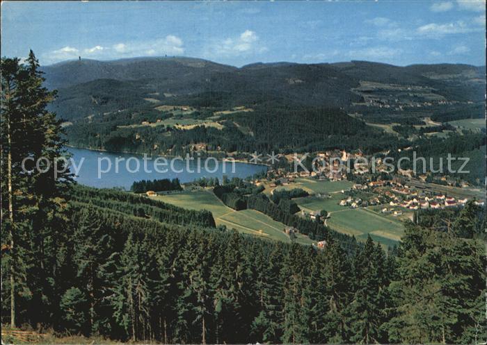 Titisee Fliegeraufnahme mit Feldberg