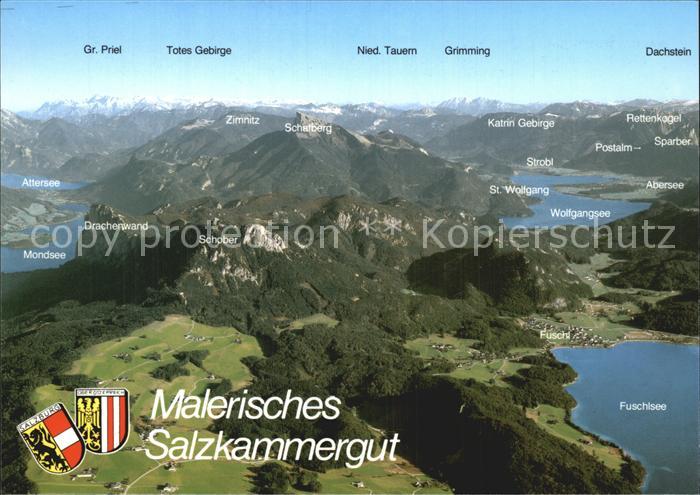 Fuschlsee Wolfgangsee Abersee