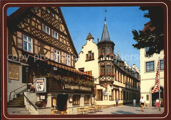 Bad Kissingen Fachwerkhaeuser Marktplatz