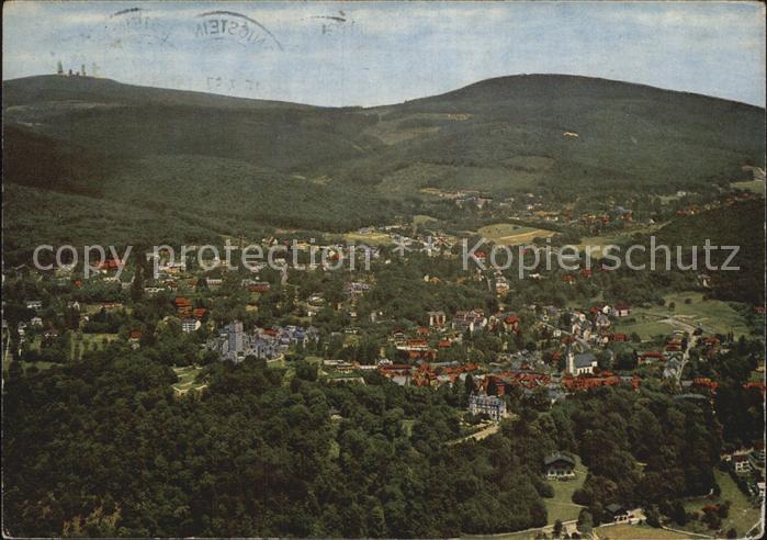Koenigstein Taunus Fliegeraufnahme