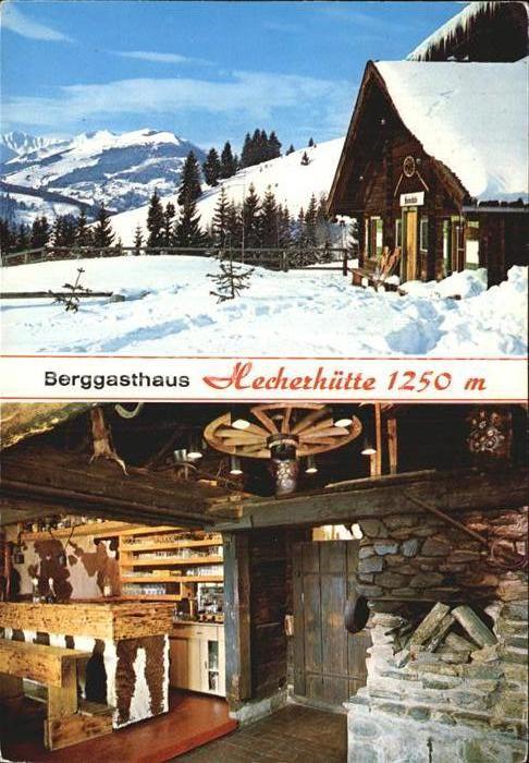 Viehhofen Salzburg Berggasthaus Hecherhuette