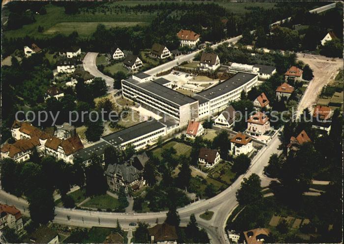 Bad Pyrmont Friedrichshoehe LVA Hannover Fliegeraufnahme