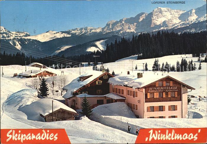 Reit Winkl Skiparadies Winklmoos