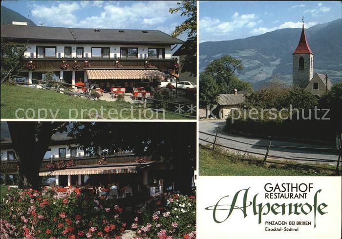 Brixen Suedtirol Gasthof Alpenrose