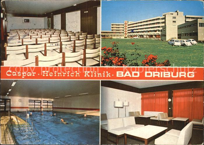 Bad Driburg Caspar Heinrich Klinik Hallenbad Lobby