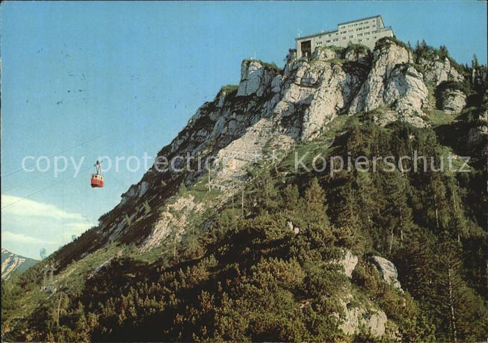 Bad Reichenhall Predigstuhlbahn mit Berghotel