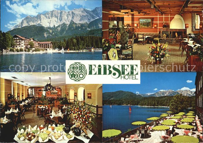 Eibsee Hotel Speisesaal Terrasse