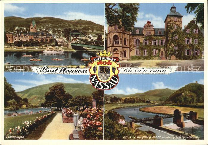 Bad Nassau Lahn Schloss Lahnanlagen Burgberg