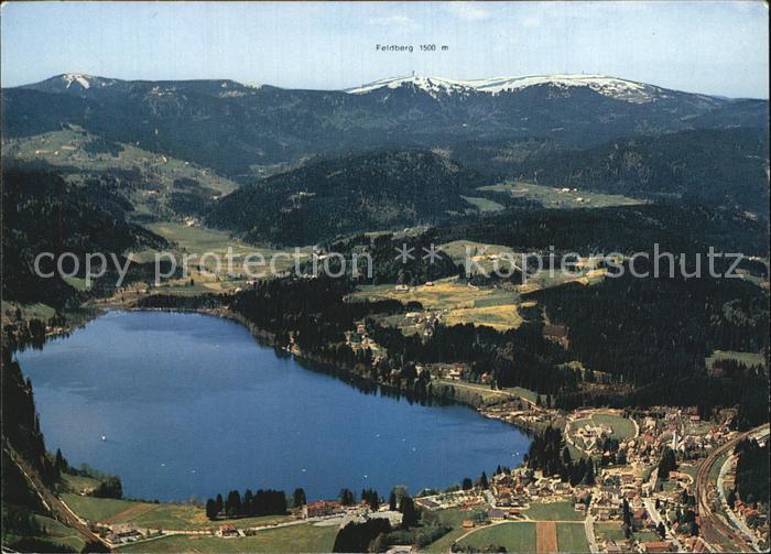 TITISEE Schwarzwald BW Fliegeraufnahme
