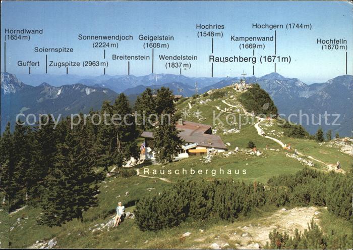 Ruhpolding Bayern Rauschberghaus