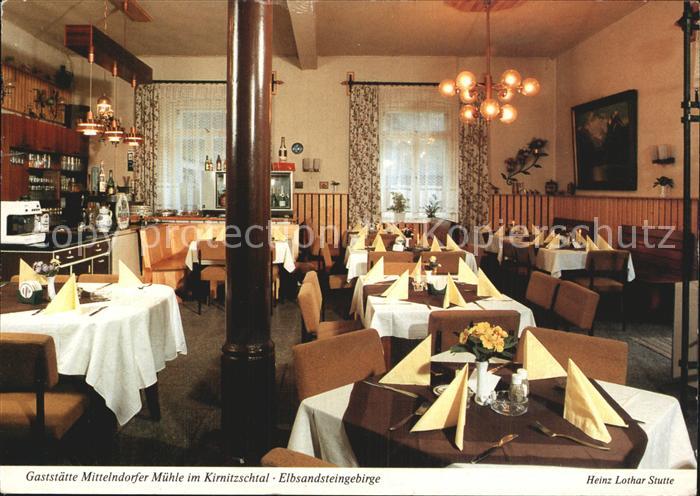 Bad Schandau Gaststaette Mittelndorfer Muehle