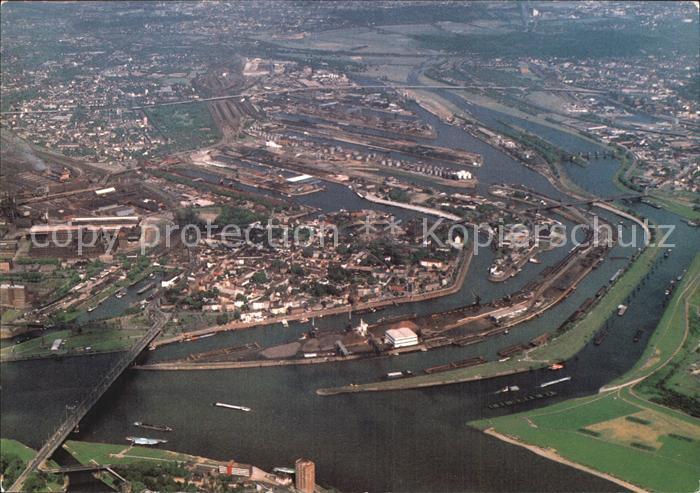 Duisburg Ruhr Fliegeraufnahme