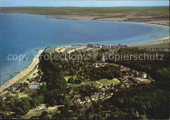 Hohwacht Ostseebad Fliegeraufnahme
