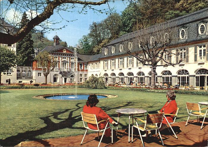 Bad Bertrich Kurgarten Wandelhalle Kurfuerstliches Schloesschen