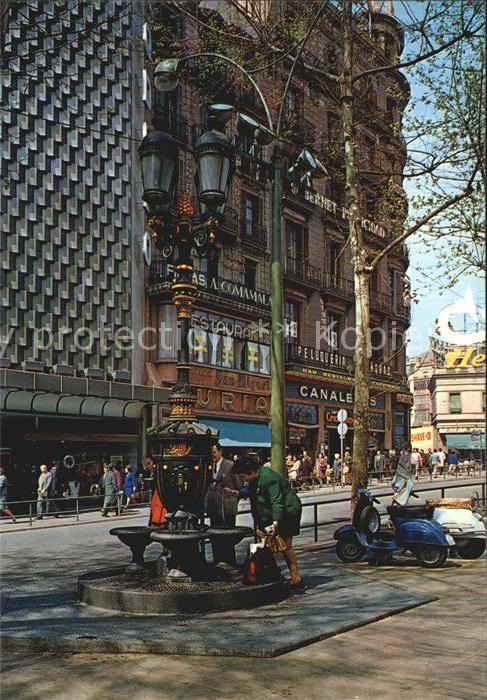 Barcelona Cataluna Ramblas