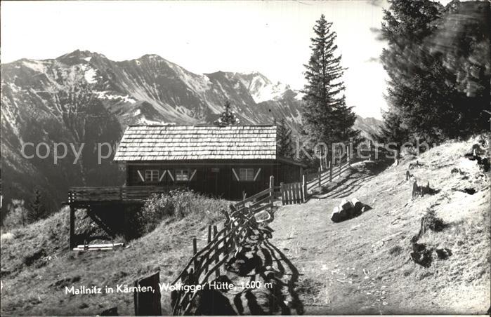 Mallnitz Kaernten Wolliger Huette