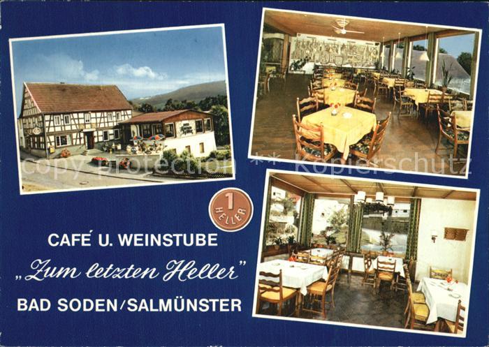 Salmuenster Bad Soden Cafe Weinstube Zum letzten Heller