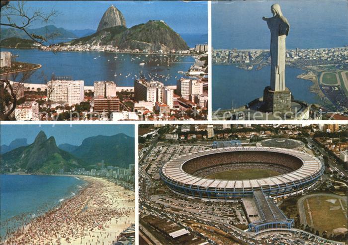 Rio de Janeiro Zuckerhut Stadion Strand