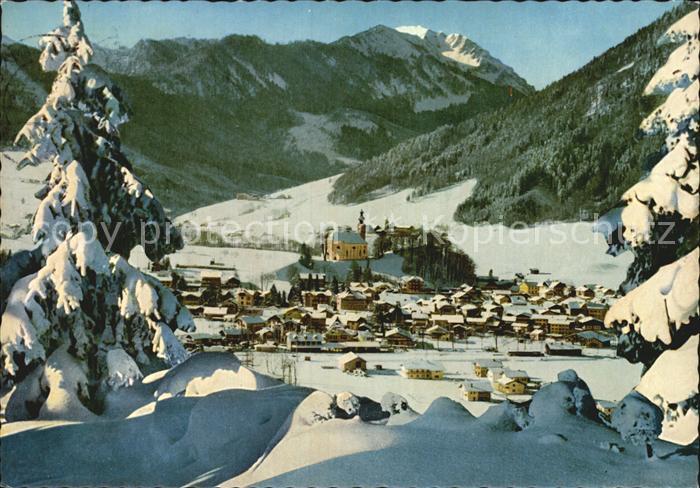 Ruhpolding Bayern Hochfelln Winter