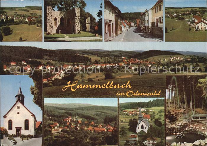 Hammelbach Kirche Ruine Panoramen
