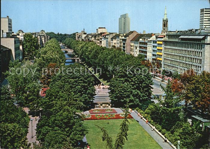 DuessELDORF  CITY Blick auf Koenigsallee