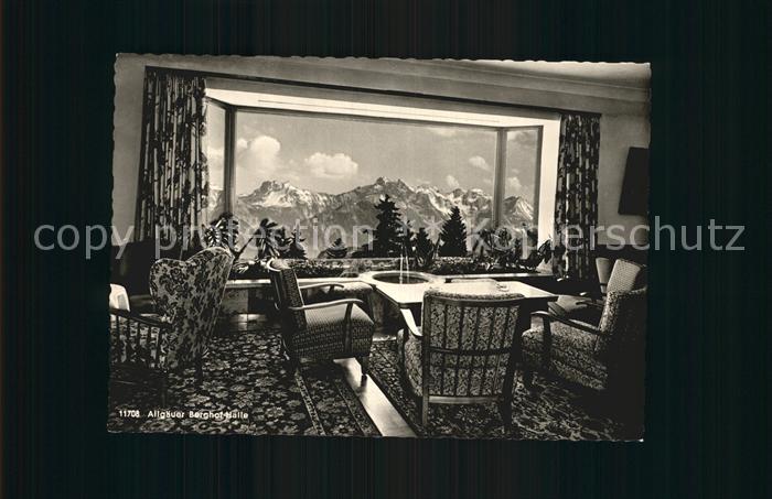 Sonthofen Oberallgaeu Allgaeuer Berghof