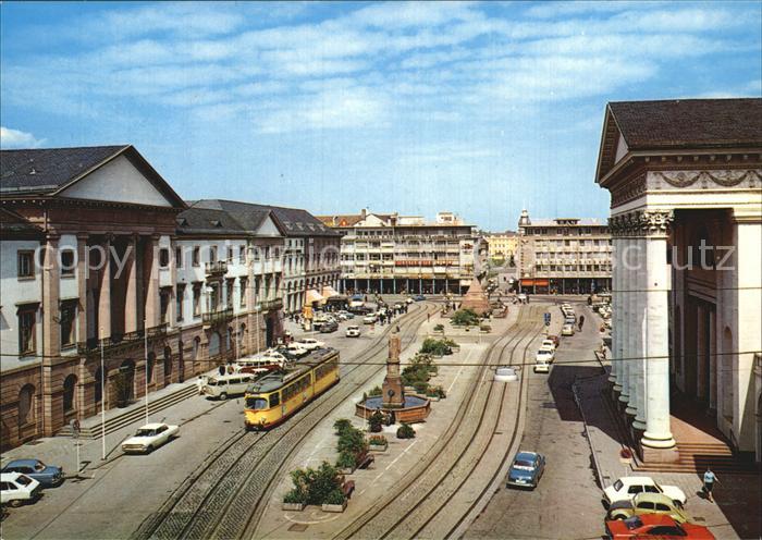 Karlsruhe Baden Marktplatz