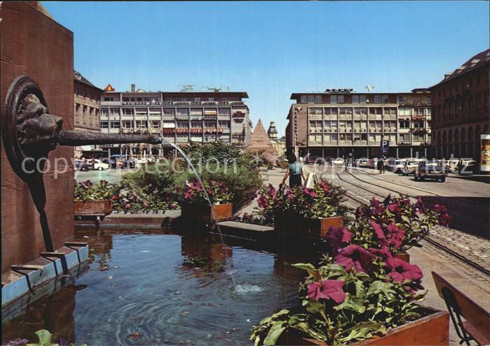 Karlsruhe Baden Marktplatz