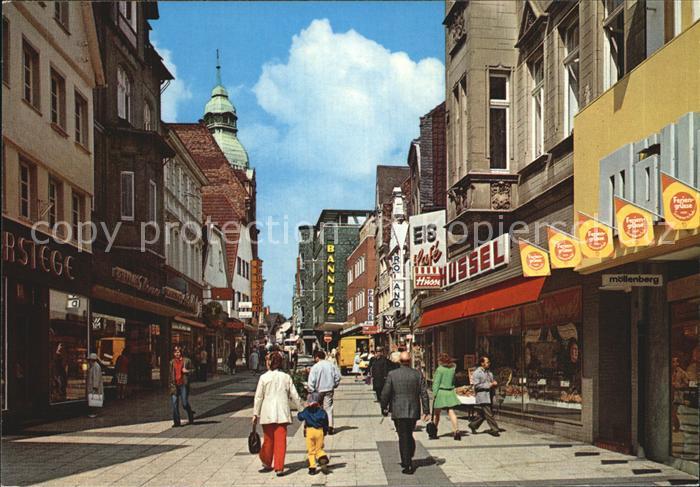 Recklinghausen Westfalen Kuniberti Strasse Fussgaengerzone