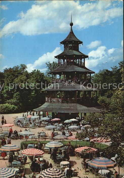 Muenchen Bayern Chinesischer Tempel