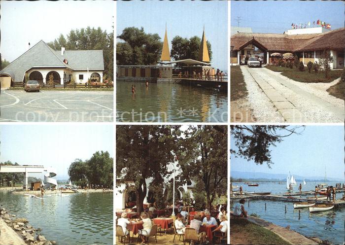 Keszthely Schwimmbad Booshafen Cafe