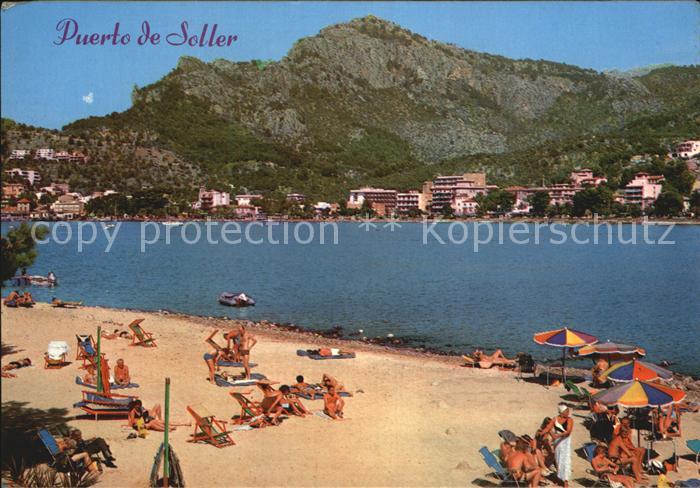 Puerto de Soller Strand Panorama
