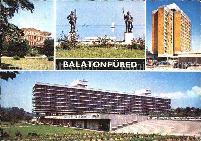 Balatonfuered Stadtansichten Denkmal