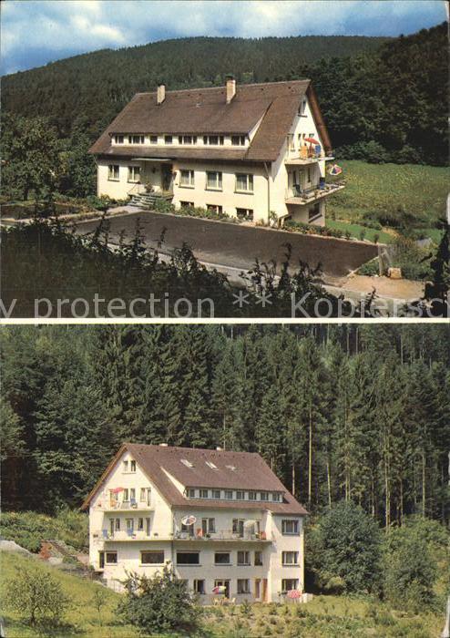 Herrenalb Bad Herrenalb Evangelisches Schwesternerholungsheim Aufblick