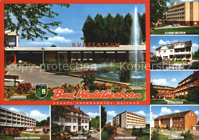 Bad Waldliesborn Kurhotel Provinzial Haus Berlin Haus Panorama