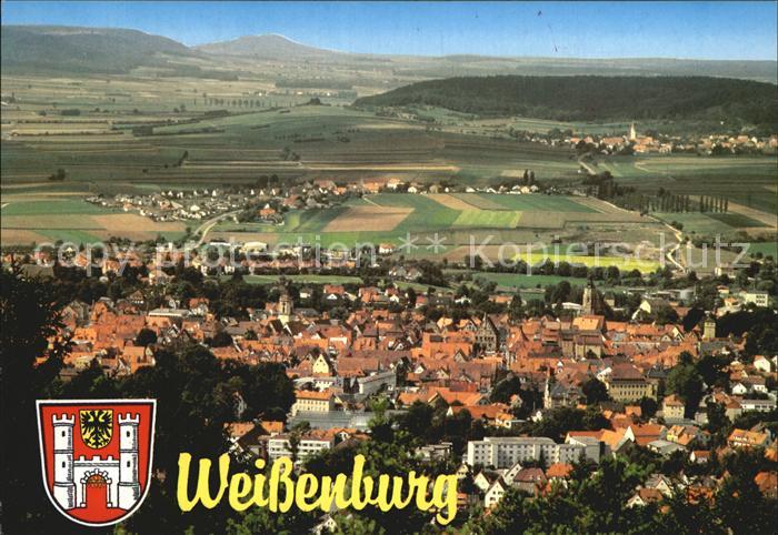Weissenburg Bayern Blick von der Wuelzburg