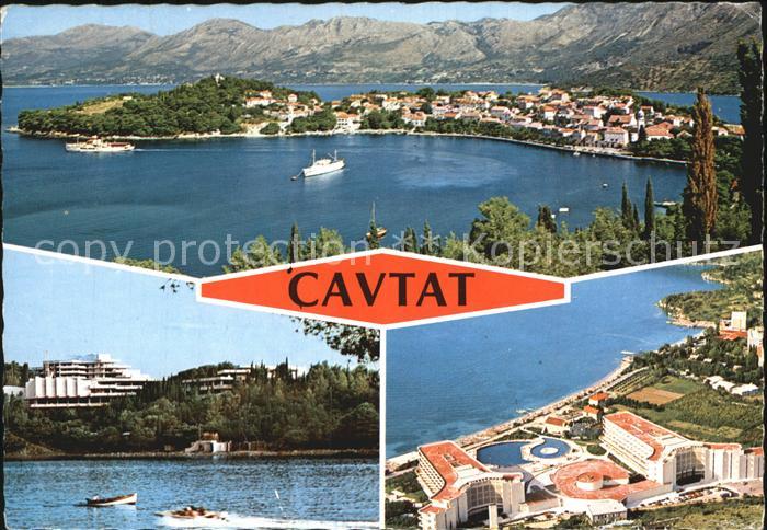 Cavtat Dalmatien Panoramen