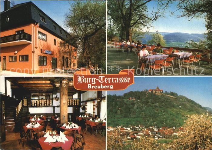 Breuberg Burg Terrasse