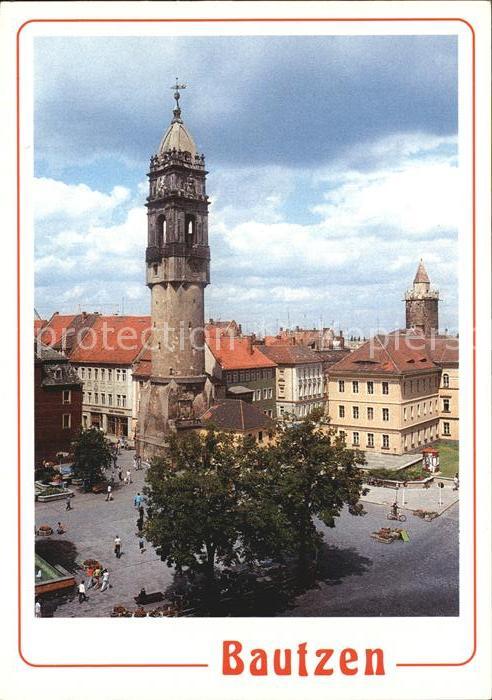 Bautzen Sachsen Reichenturm Wendischer Turm