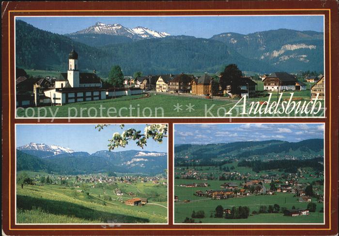 Andelsbuch Vorarlberg Panorama Kirche