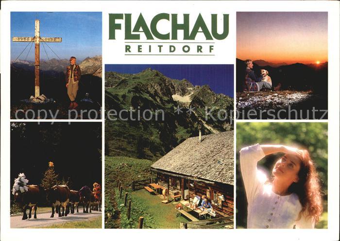 Flachau Reitdorf Gipfelkreuz Viehabtrieb Jausenhuette