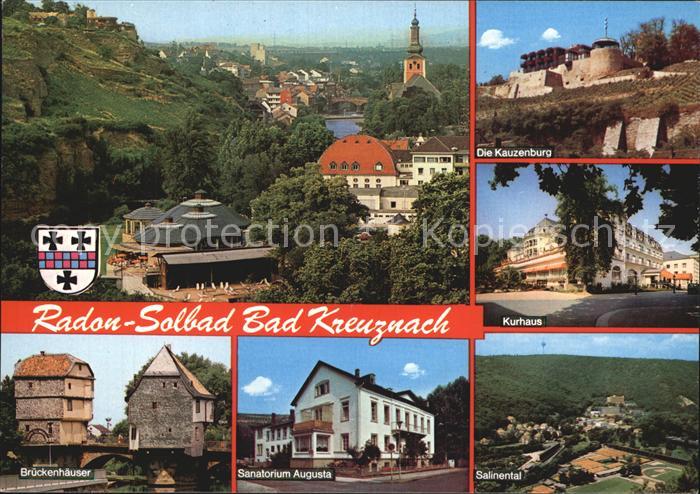 Bad Kreuznach Kurhaus Kauzenburg Brueckenhaeuser Sanatorium Augusta