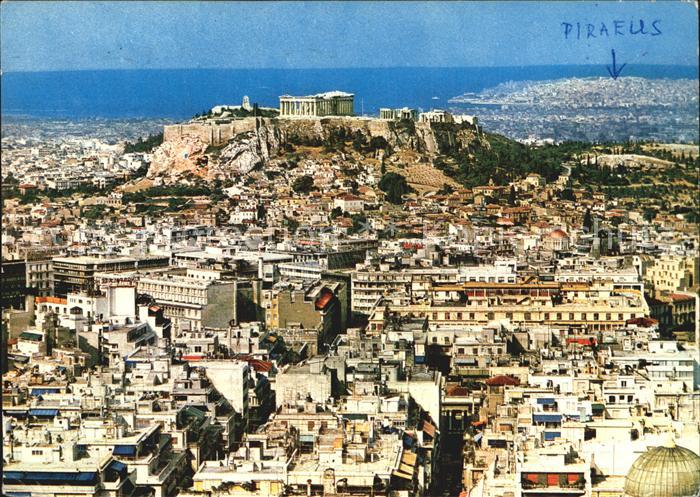 Athen Griechenland Piraeus Luftbild