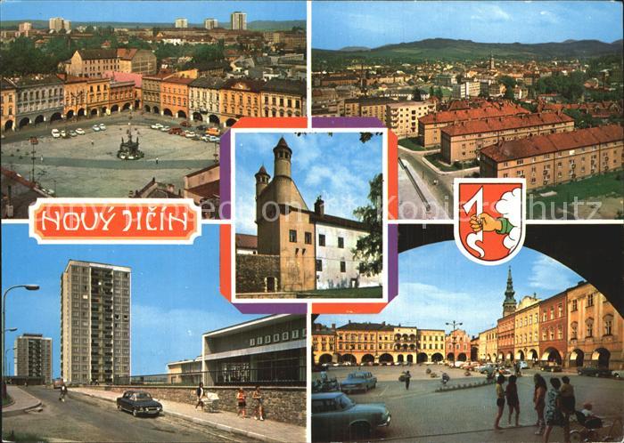 Novy Jicin Neutitschein Marktplatz Rathaus Luftaufnahmen