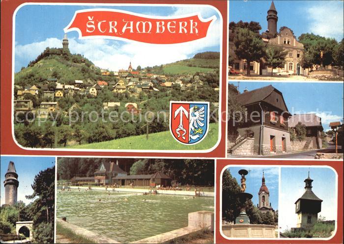 Stramberk Aussichtsturm Schloss Kirche Panorama