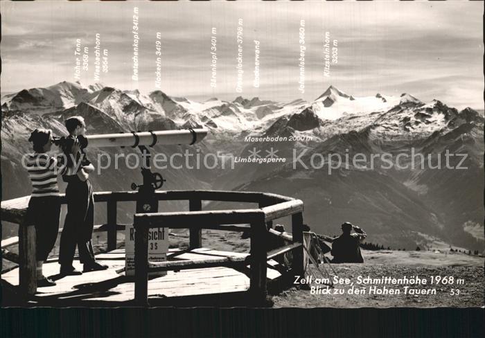 Zell See Hoeher Tenn Wiesbachhorn Limbergsperre