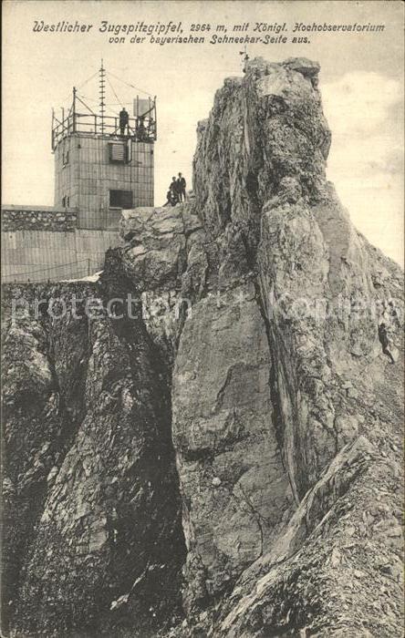 Zugspitze Koenigl Hochobservatorium