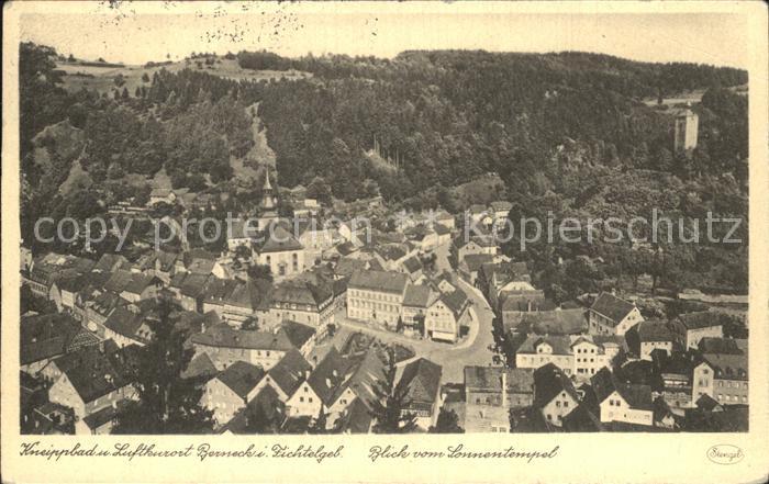 Bad Berneck Blick vom Sonnentempel